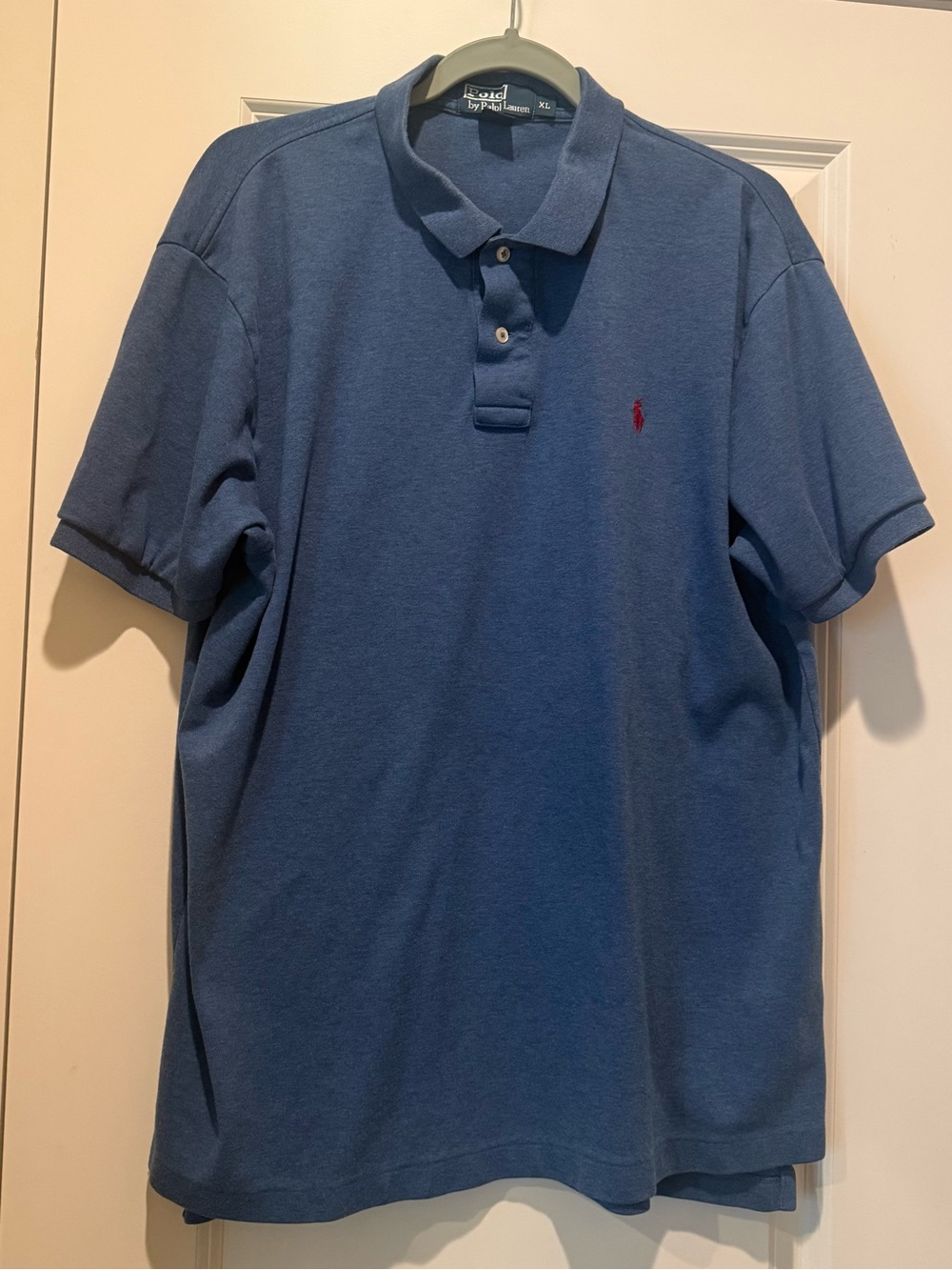 Polo by Ralph Lauren Blue Polo with Red Pony Men’s XL